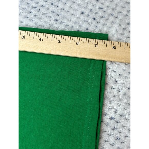 Vintage Disney Mickey Mouse Merry Christmas Green T-Shirt Size S Cotton Adults - Picture 6 of 7